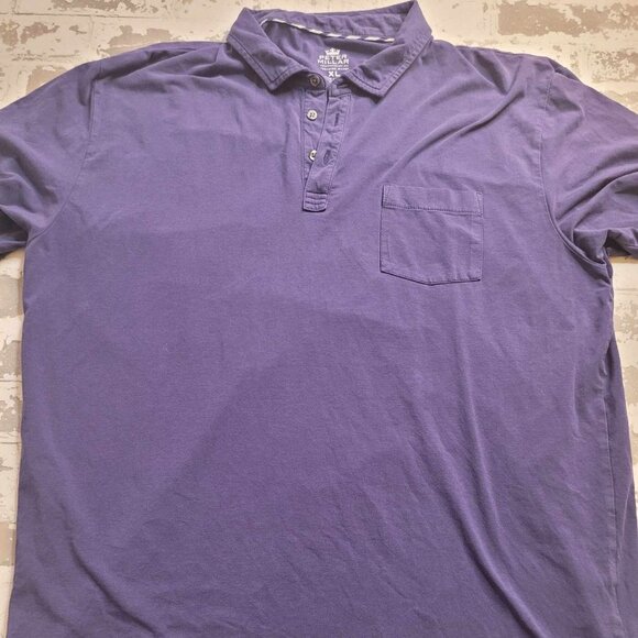 2241 Peter Millar Contemporary Fit‎ Seaside Wash Navy Polo Men's Size XL - Picture 1 of 6